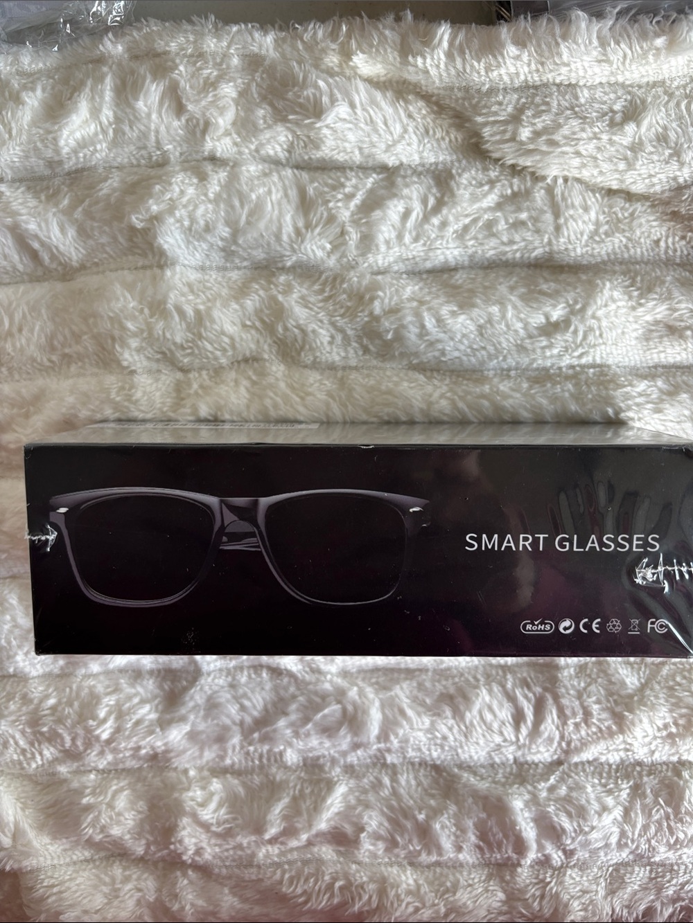 Smart Glasses — Black Wearable Eyewear